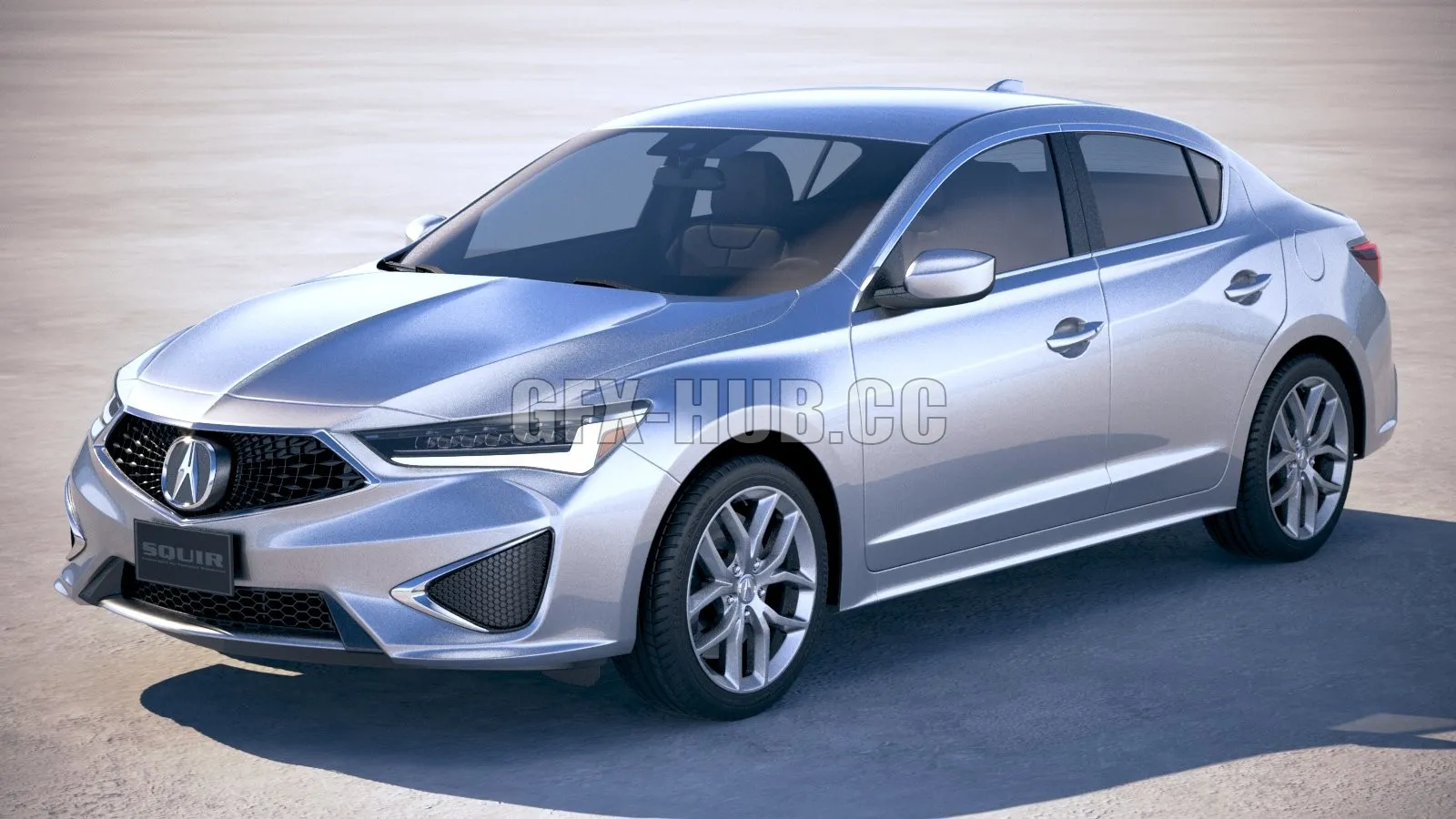 CAR – Acura ILX 2019 car 3D Model