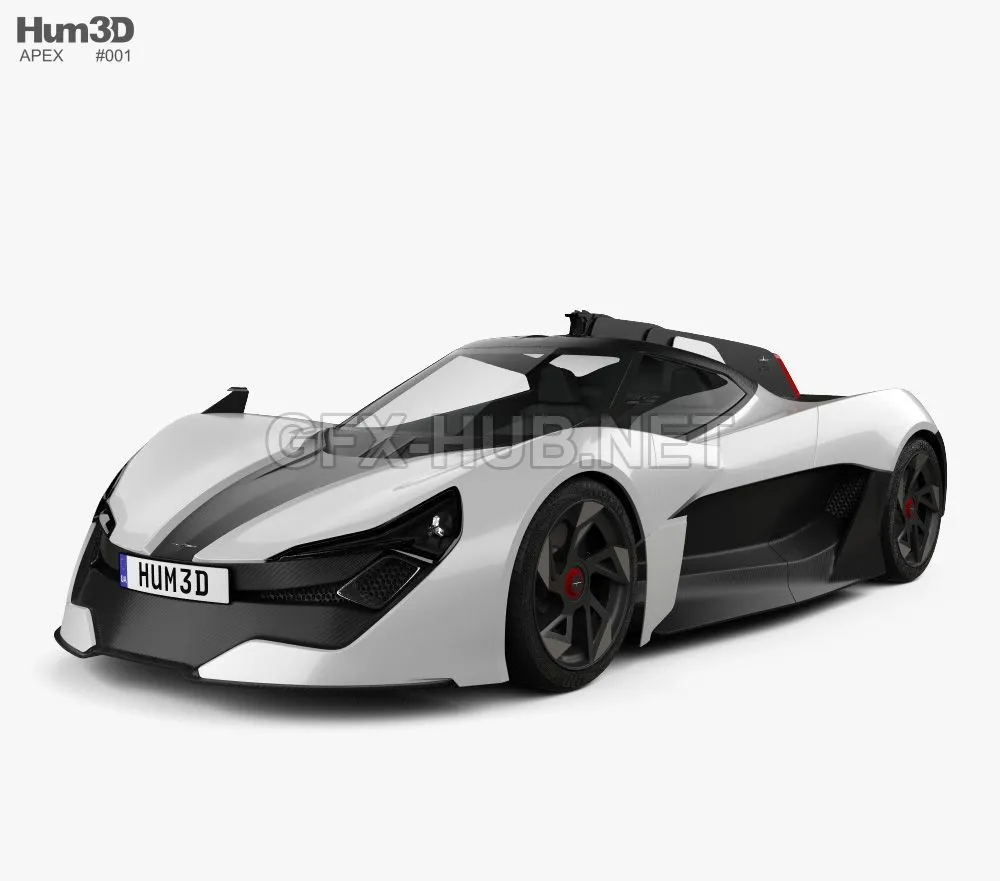 CAR – Apex AP-0 2020 3D Model
