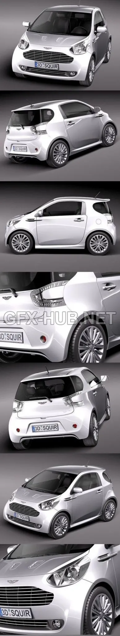 CAR – Aston Martin Cygnet 2012  3D Model