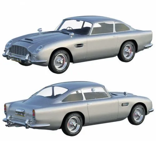 CAR – Aston Martin DB5 3D Model
