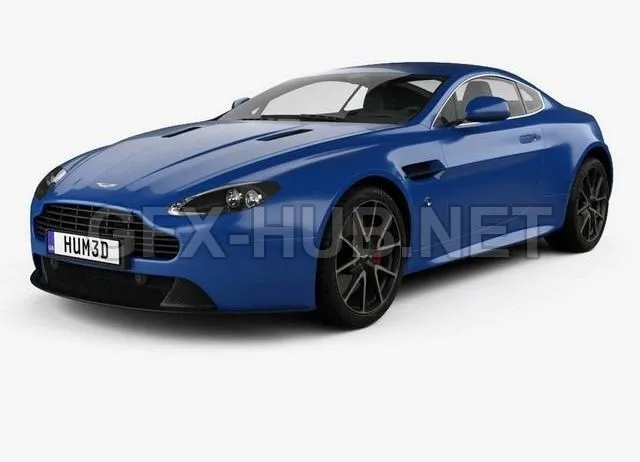 CAR – Aston Martin V8 Vantage S 2015 3D Model