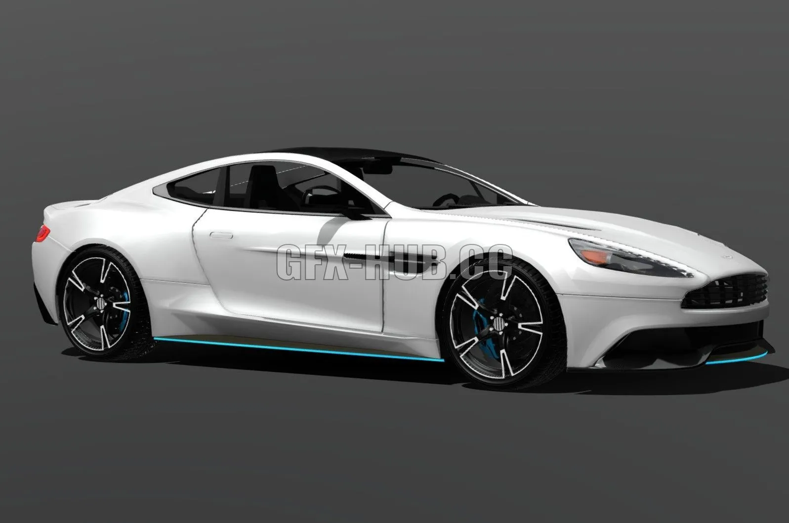 CAR – Aston Martin Vanquish 3D Model