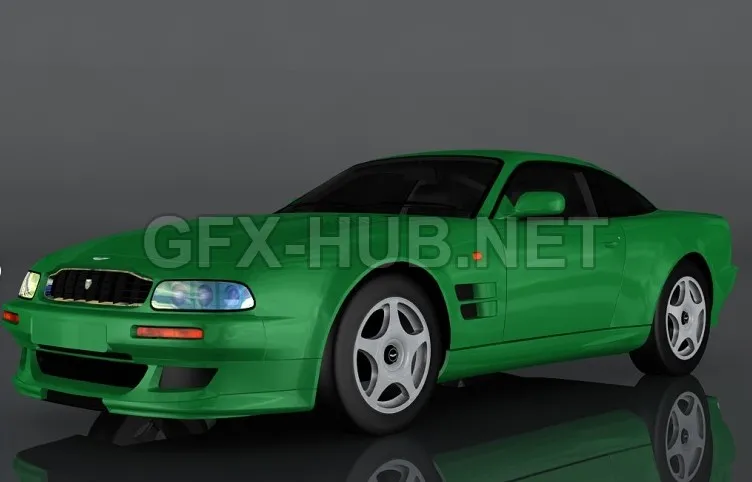 CAR – Aston Martin Vantage 3D Model