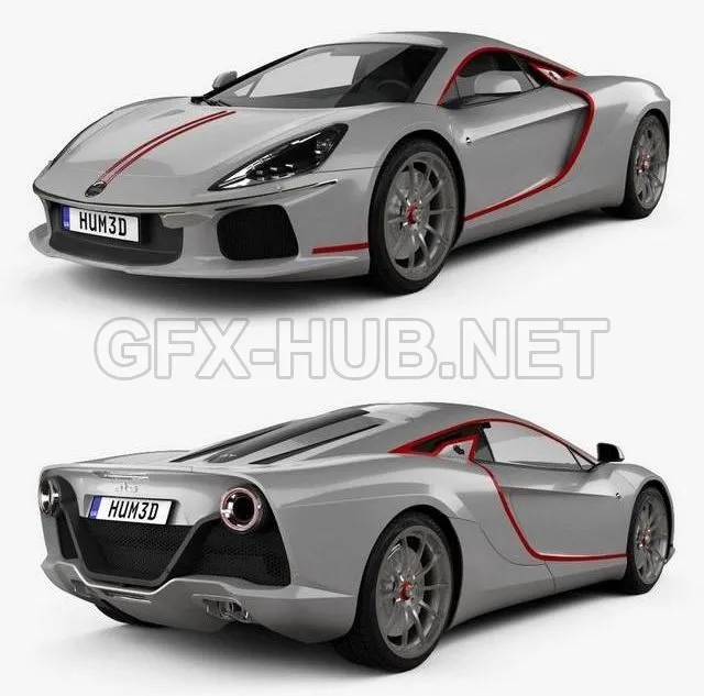 CAR – ATS GT 2021 3D Model