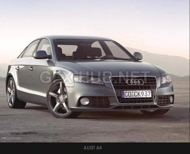 CAR – Audi a4 3D Model