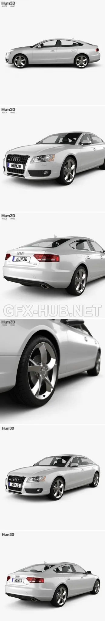 CAR – Audi A5 Sportback 2010  3D Model