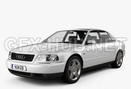 CAR – Audi A8 (D2) 1999  3D Model