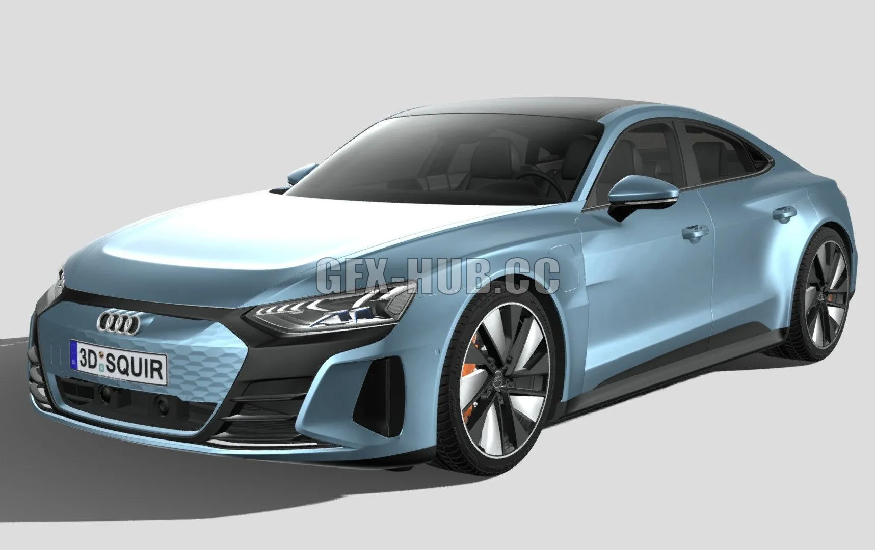 CAR – Audi e-tron GT quattro 2022 3D Model