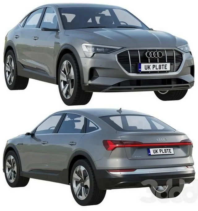 CAR – Audi e-tron Sportback 3D Model