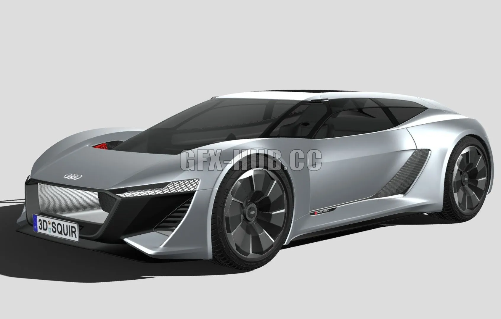 CAR – Audi PB18 E-Tron Concept 3D Model