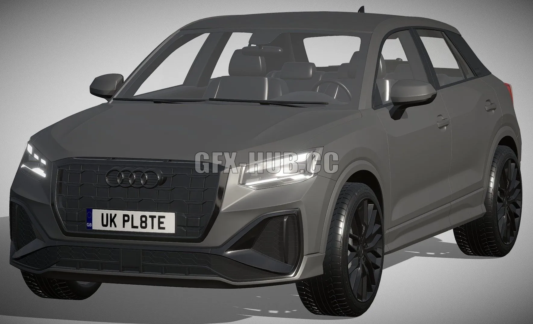 CAR – Audi Q2 2021 3D Model