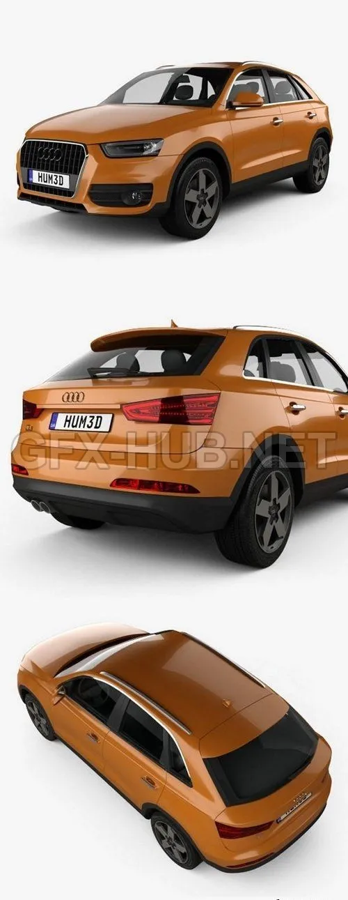 CAR – Audi Q3 2011  3D Model