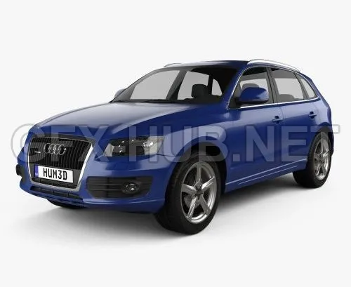 CAR – Audi Q5 2009  3D Model