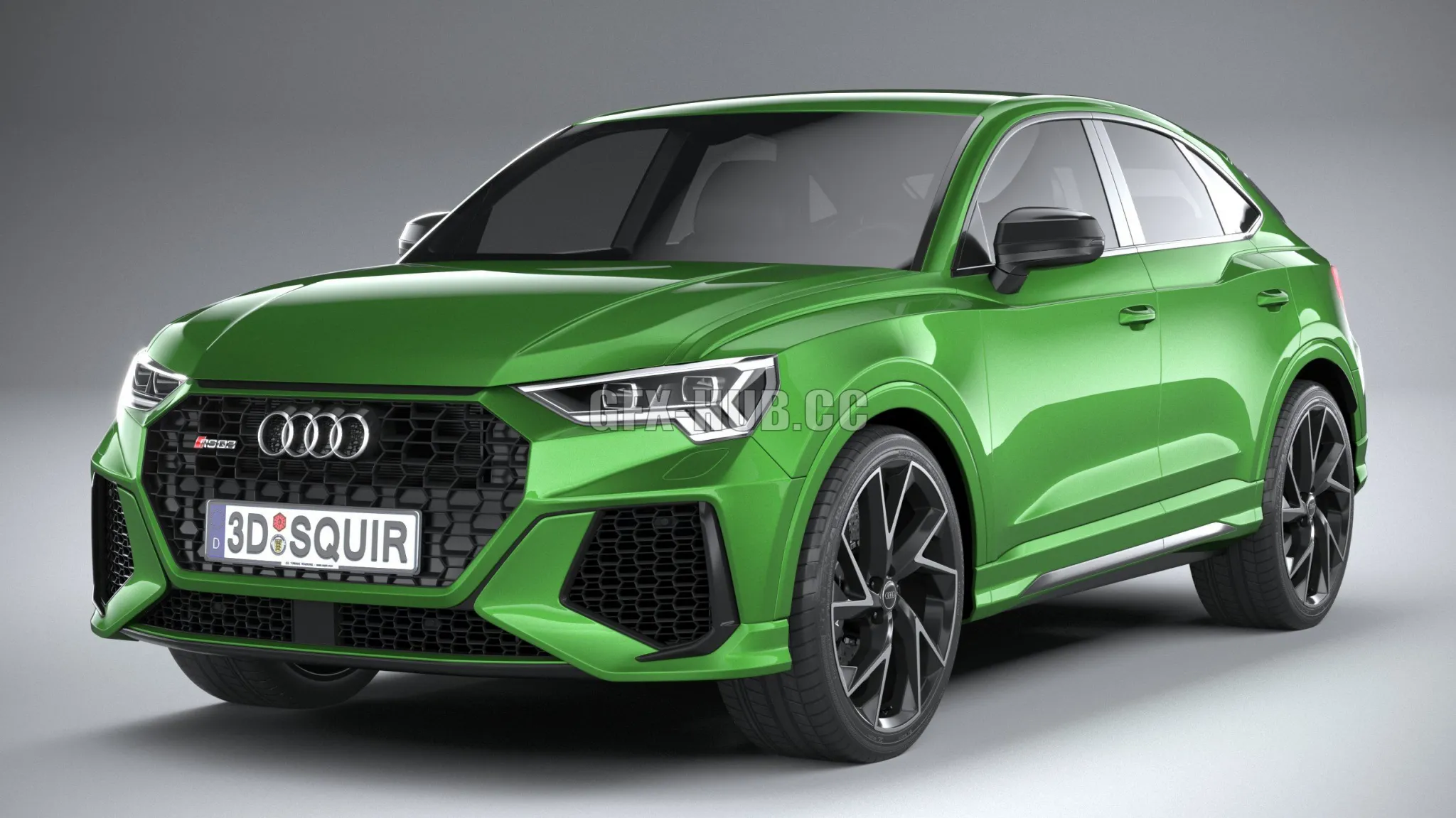 CAR – Audi RS Q3 Sportback 2020 3D Model