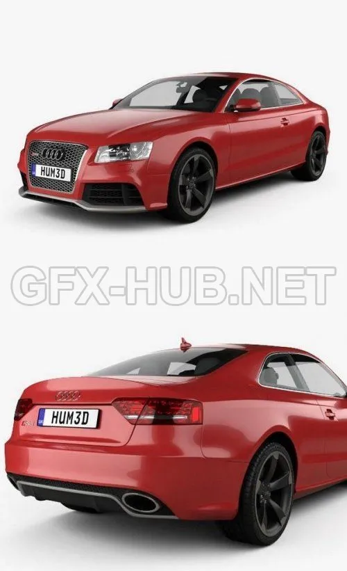 CAR – Audi RS5 2011 3D Model