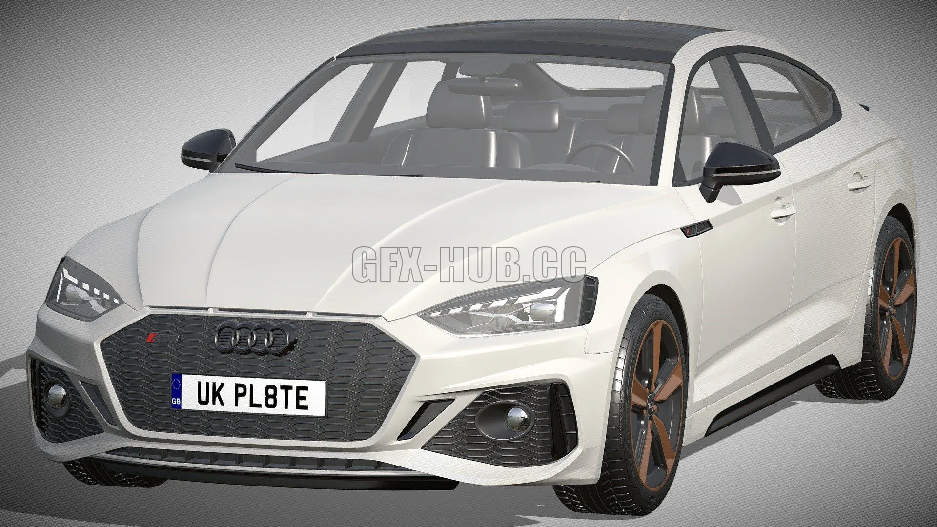 CAR – Audi RS5 Sportback 2020 3D Model