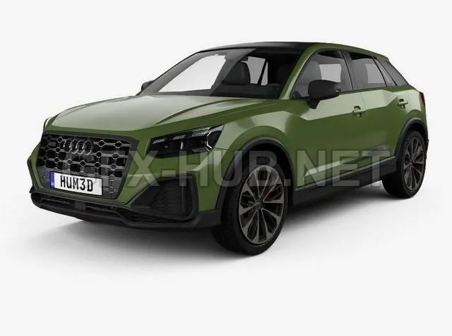 CAR – Audi SQ2 2020 3D Model