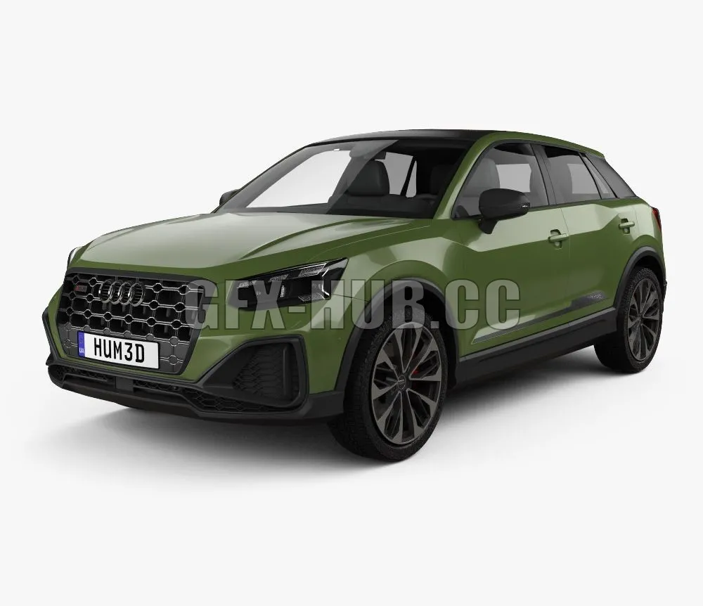 CAR – Audi SQ2 2022 3D Model