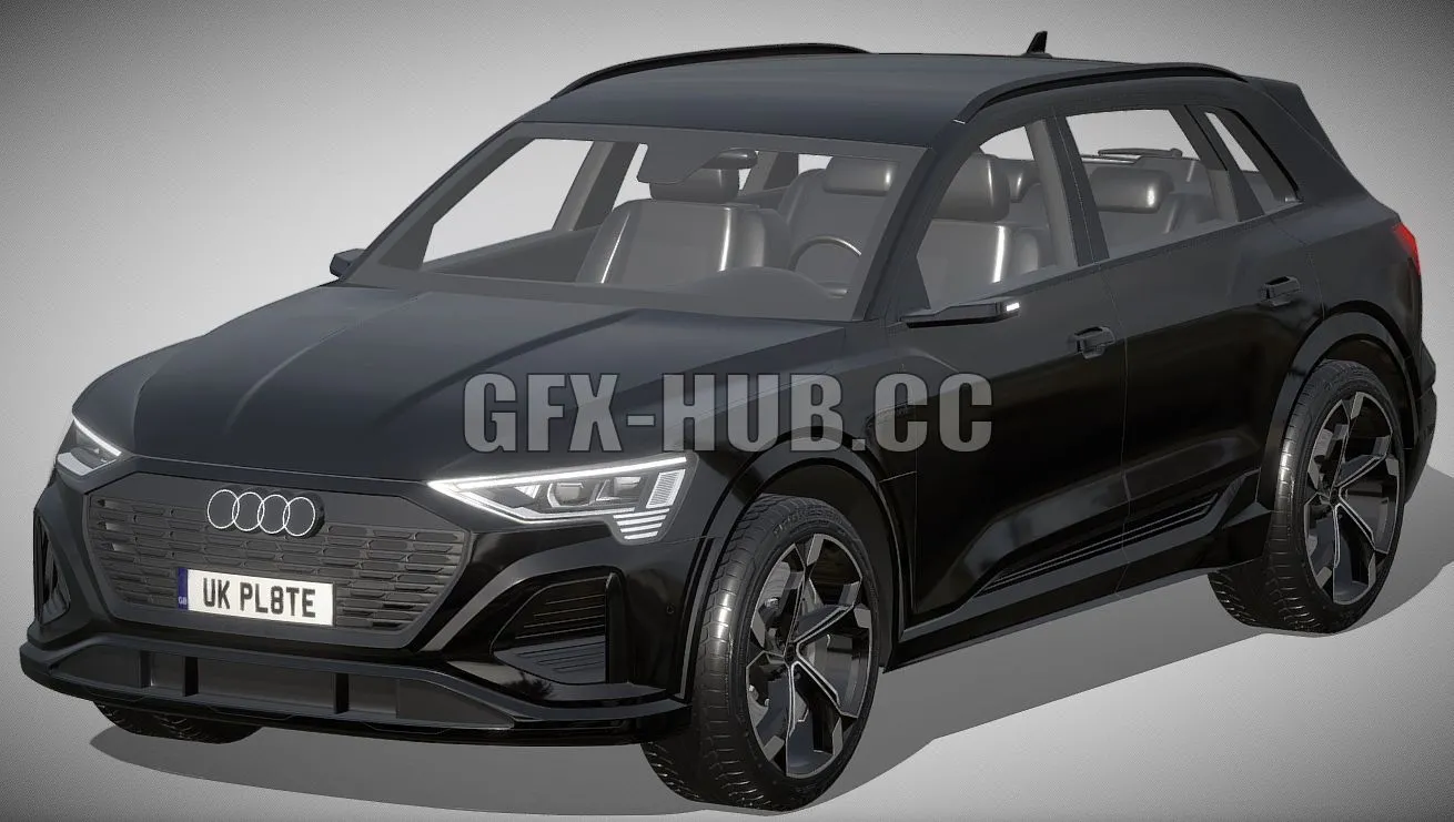 CAR – Audi SQ8 e-tron 3D Model