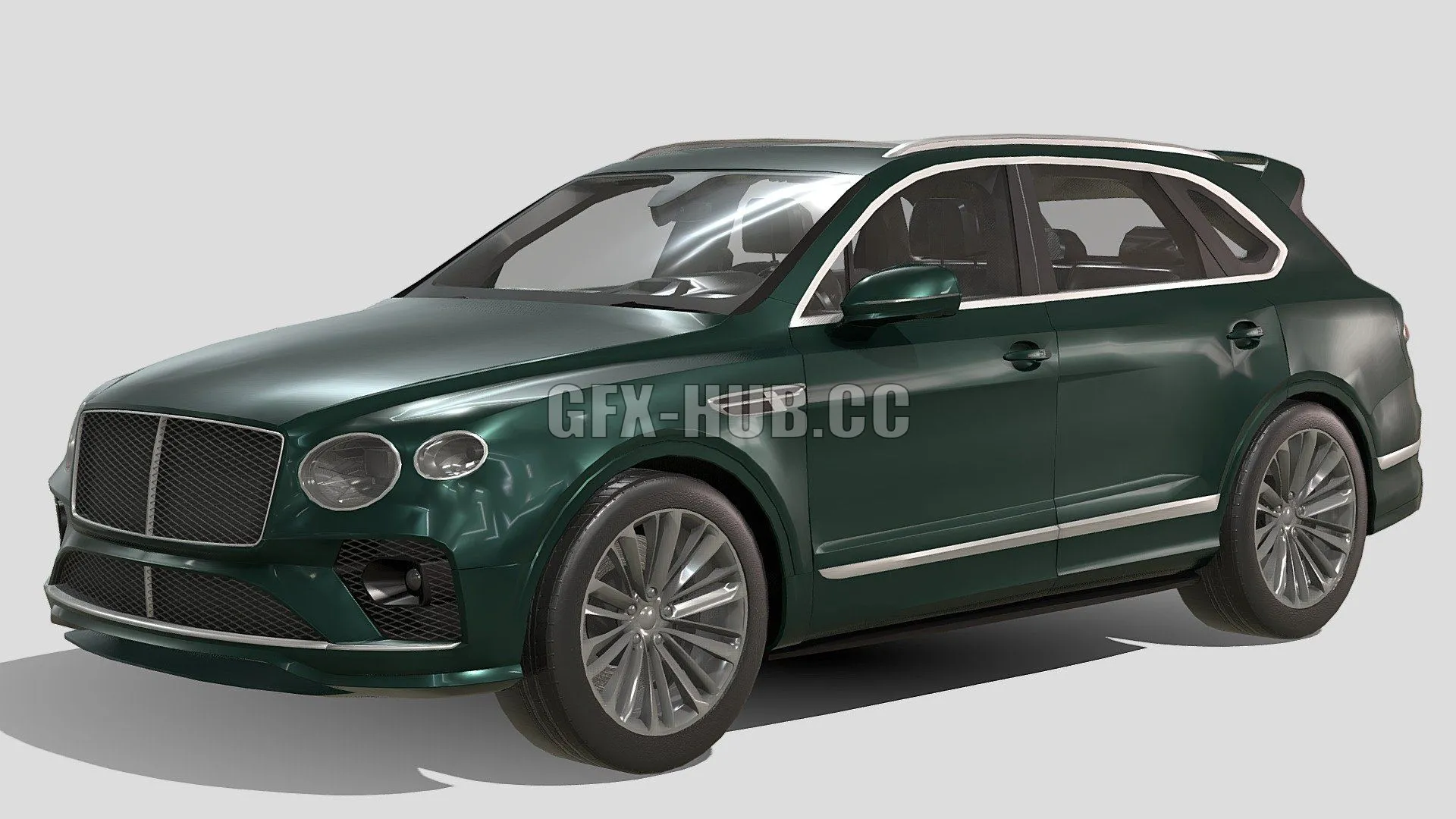 CAR – Bentley bentayga 2021 3D Model