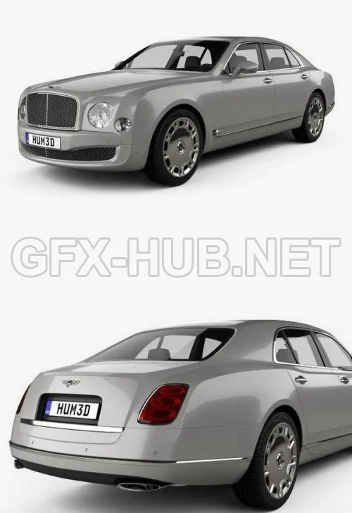 CAR – Bentley Mulsanne 2011  3D Model