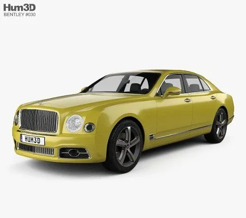 CAR – Bentley Mulsanne Speed 2017 3D Model