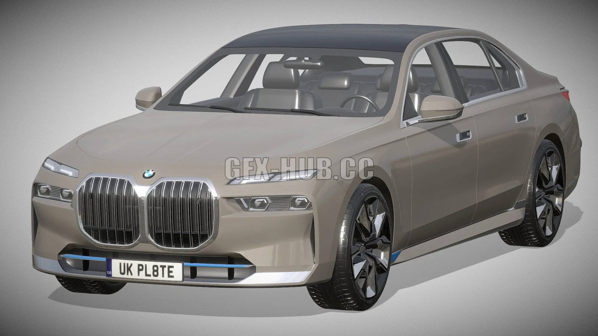 CAR – BMW i7 2023 3D Model