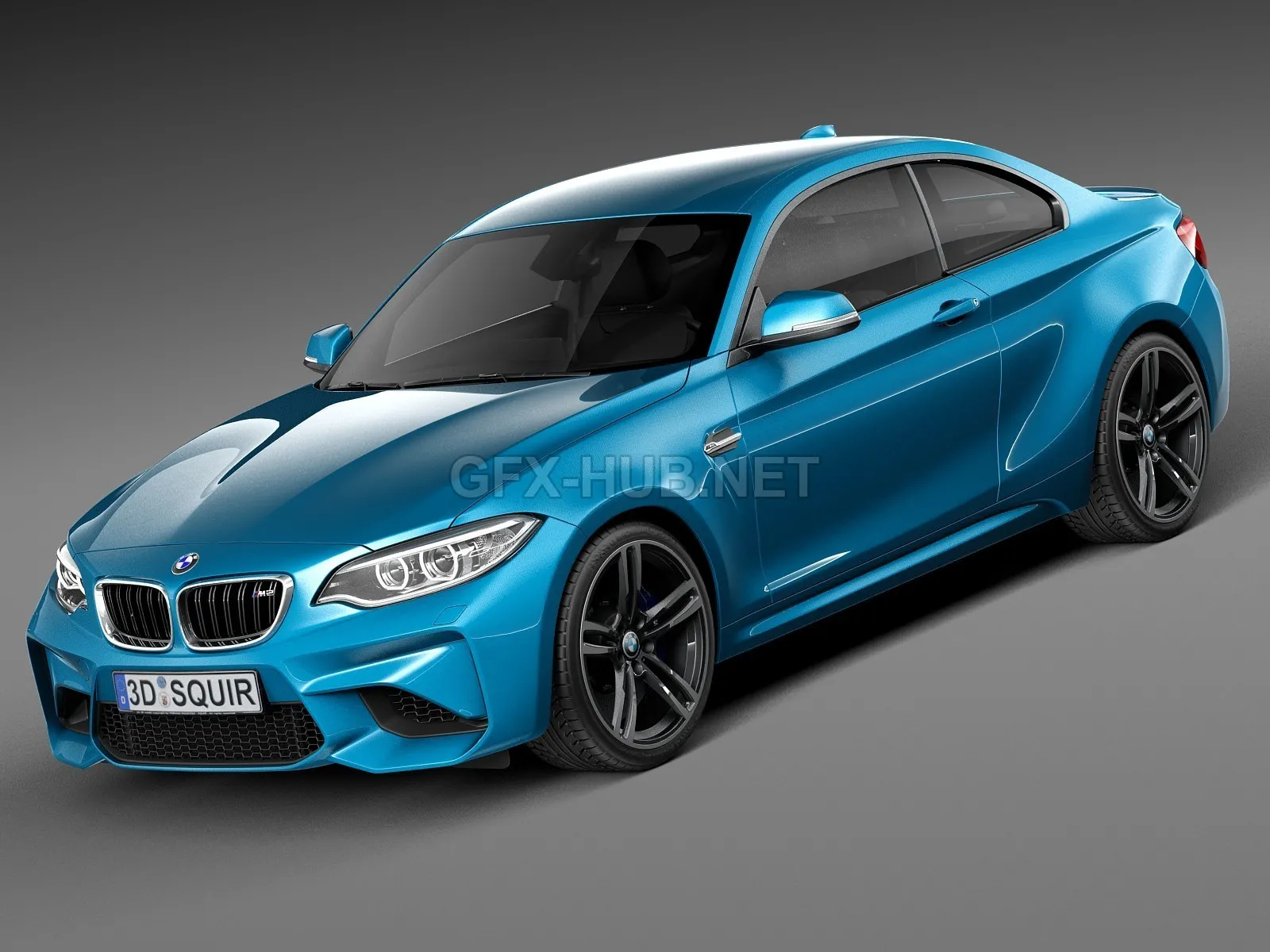 CAR – BMW M2 Coupe 2016 3D Model