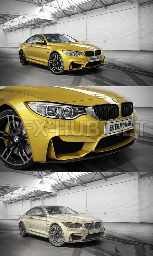 CAR – BMW M4  3D Model