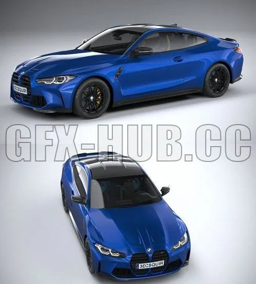 CAR – BMW M4 G82 2021 3D Model