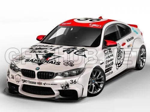 CAR – BMW M4 Street Race Edition 3D Model