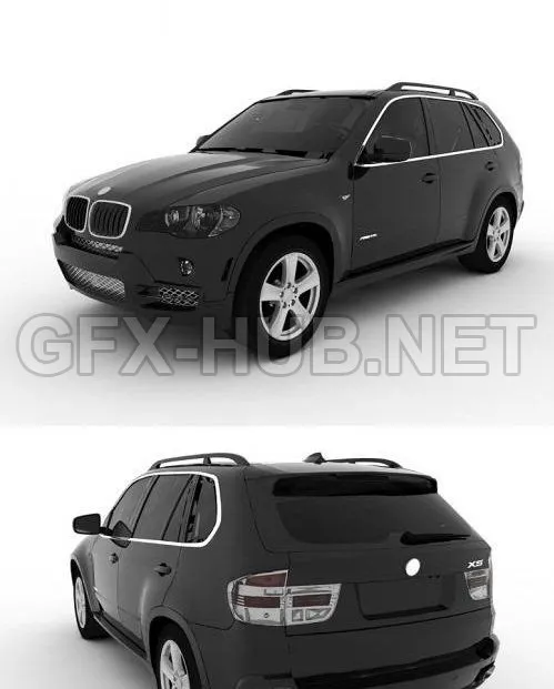 CAR – BMW X5 E70 2010 3D Model