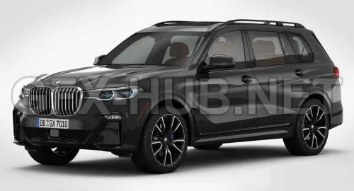 CAR – BMW X7 2019  3D Model
