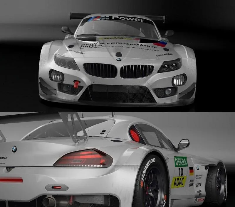CAR – BMW Z4 GT3 3D Model
