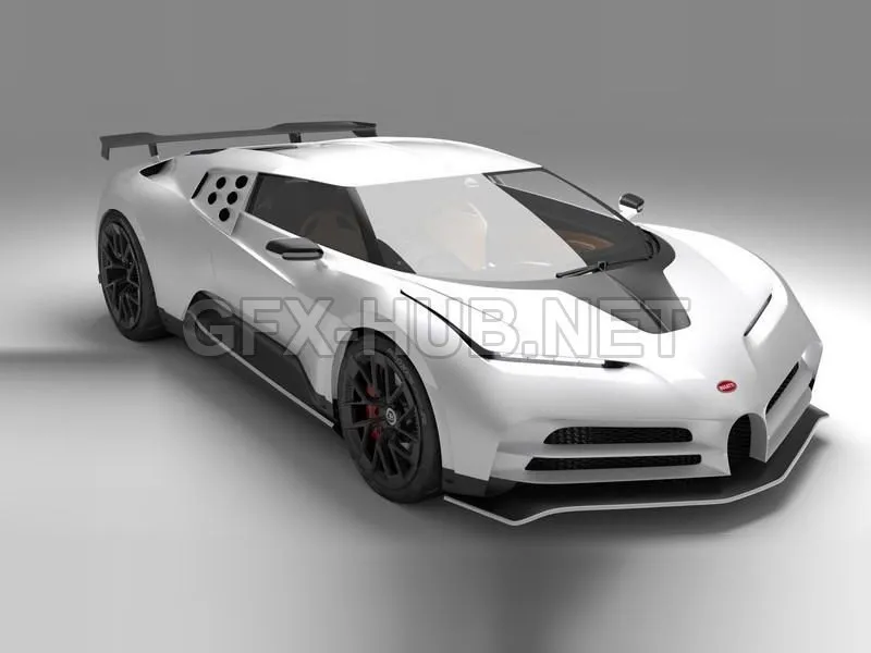 CAR – Bugatti Centodieci 2020 3D Model