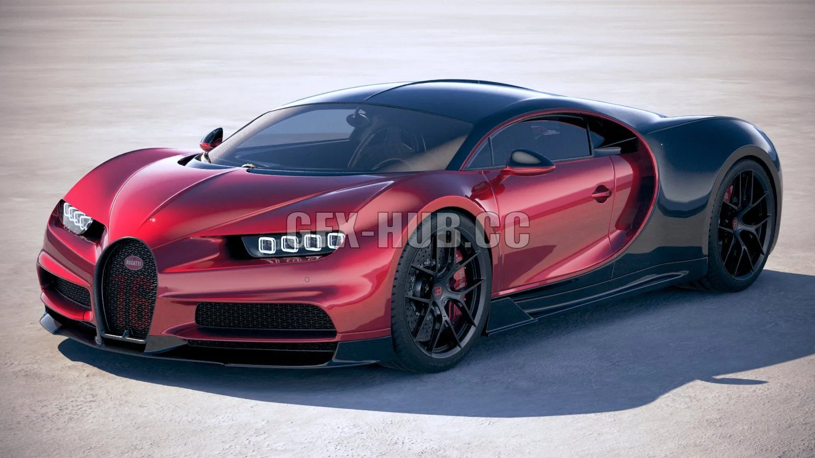 CAR – Bugatti Chiron Sport 2019 3D Model