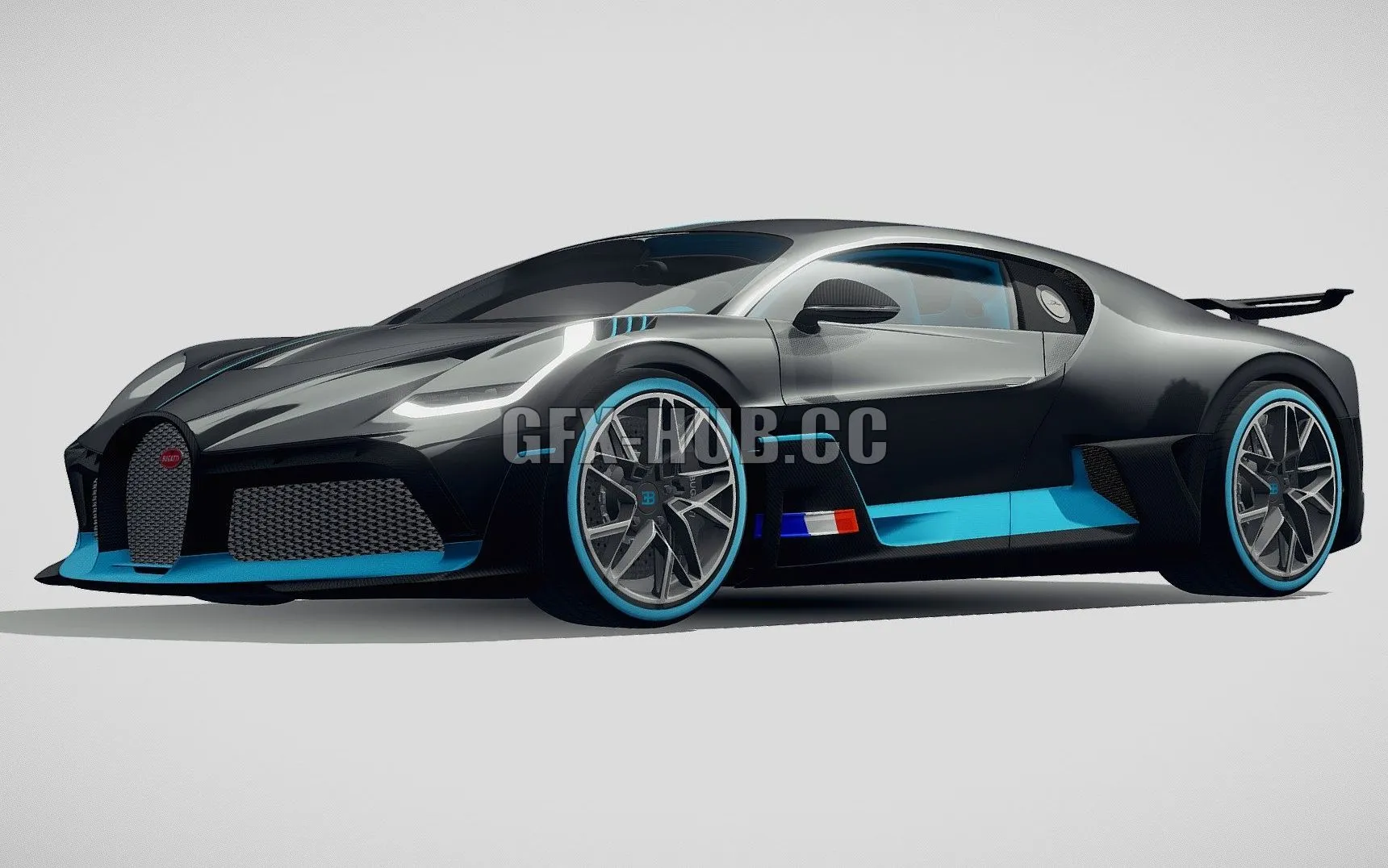 CAR – Bugatti Divo 2019 3D Model