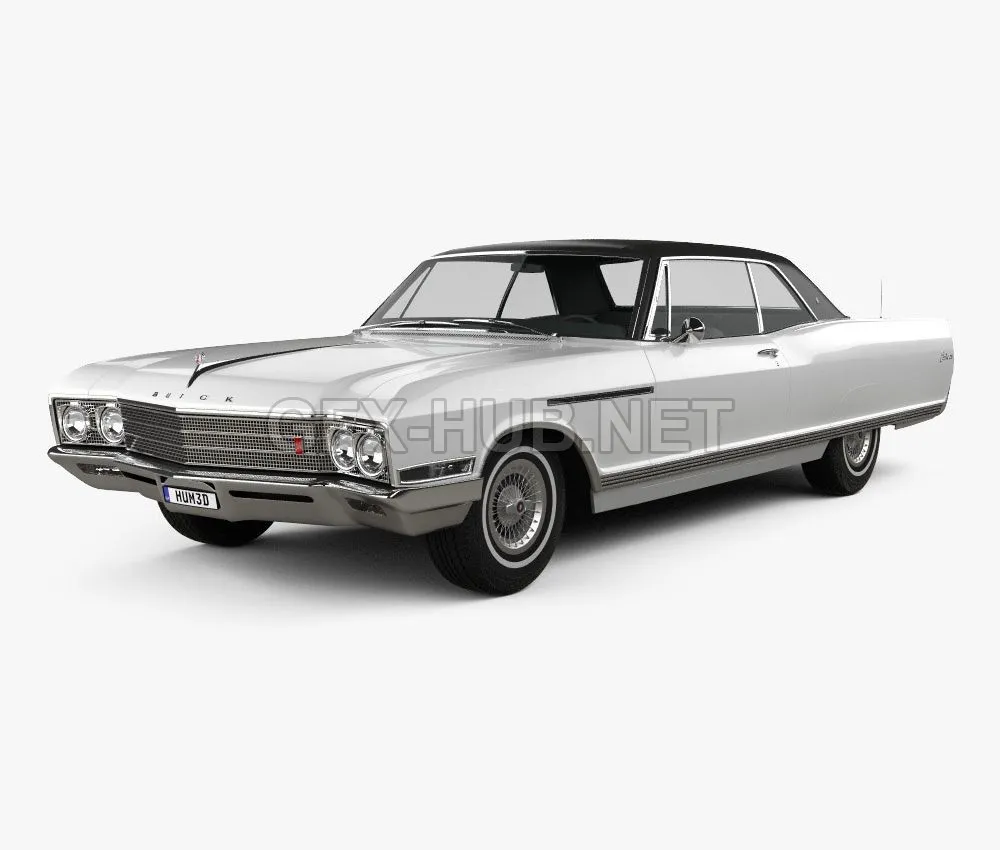 CAR – Buick Electra 225 Sport Coupe 1966 3D Model