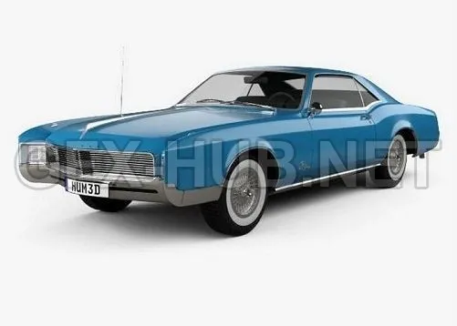 CAR – Buick Riviera 1966 3D Model