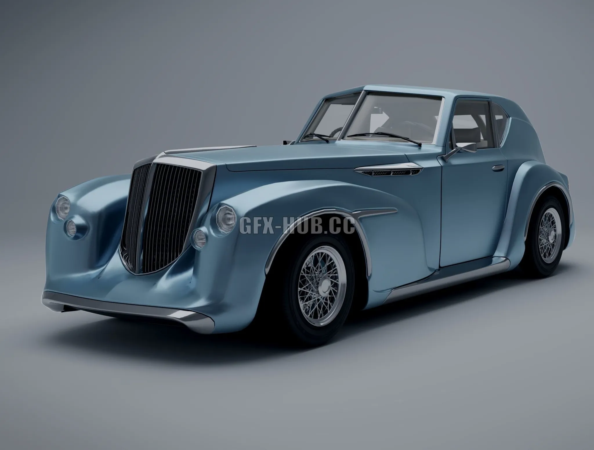 CAR – check moreConcept Car 9 Classic 3D Model