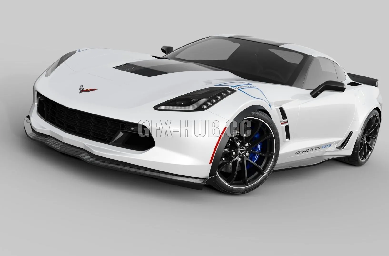 CAR – Chevrolet Corvette Carbon 3D Model