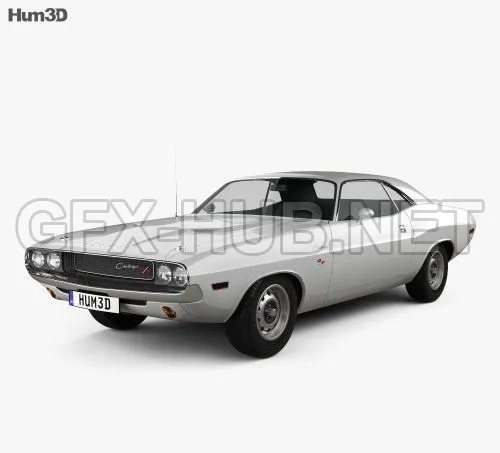 CAR – Dodge Challenger 1970  3D Model