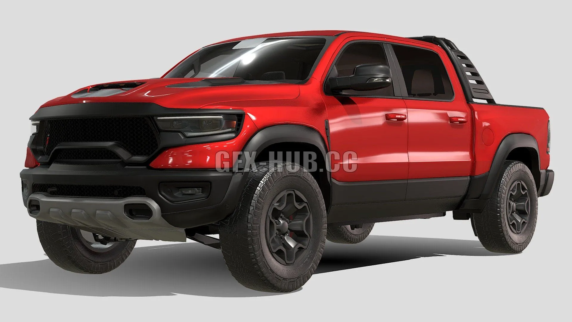 CAR – Dodge Ram 1500 TRX 2022 3D Model