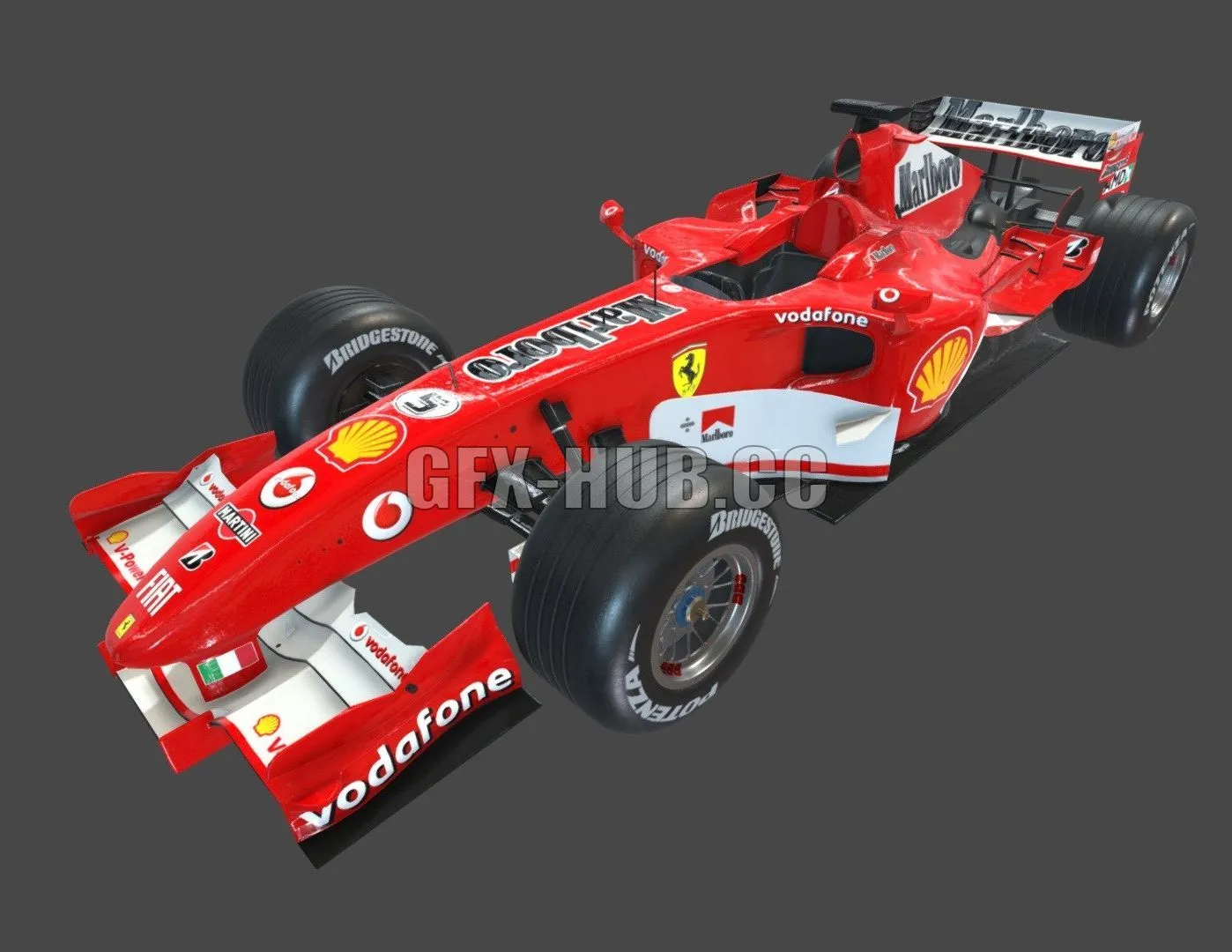 CAR – Ferrari 248 F1 3D Model