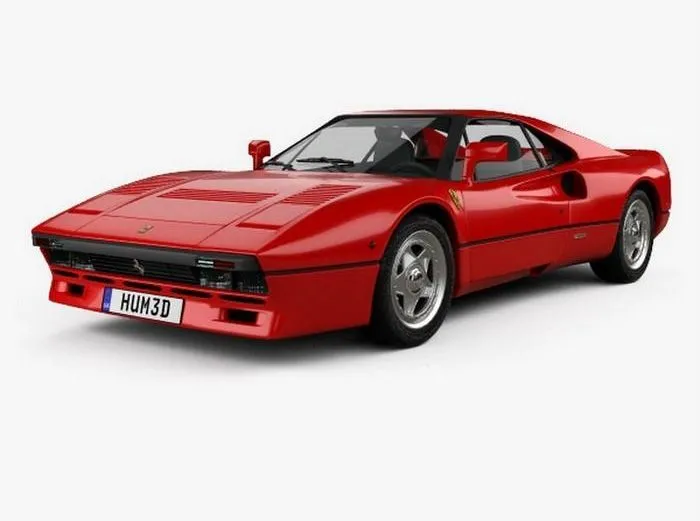 CAR – Ferrari 288 GTO 1984 3D Model