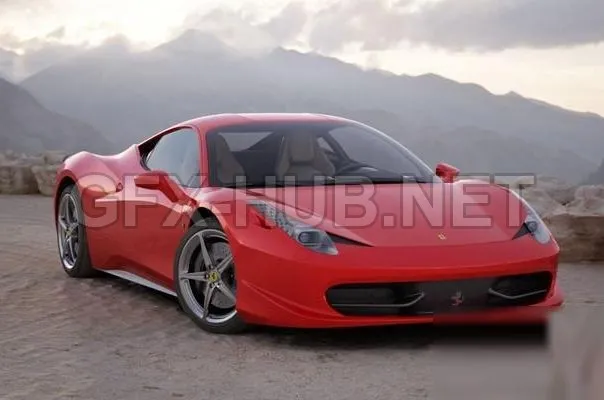 CAR – Ferrari car 3D Model