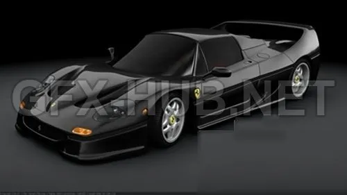 CAR – Ferrari F50 and Ferrari ENZO 3D Model