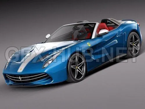 CAR – Ferrari F60 America 2015  3D Model