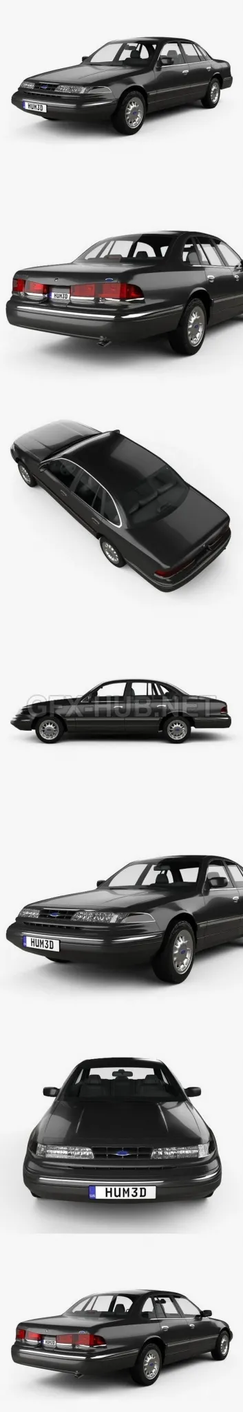 CAR – Ford Crown Victoria 1995  3D Model
