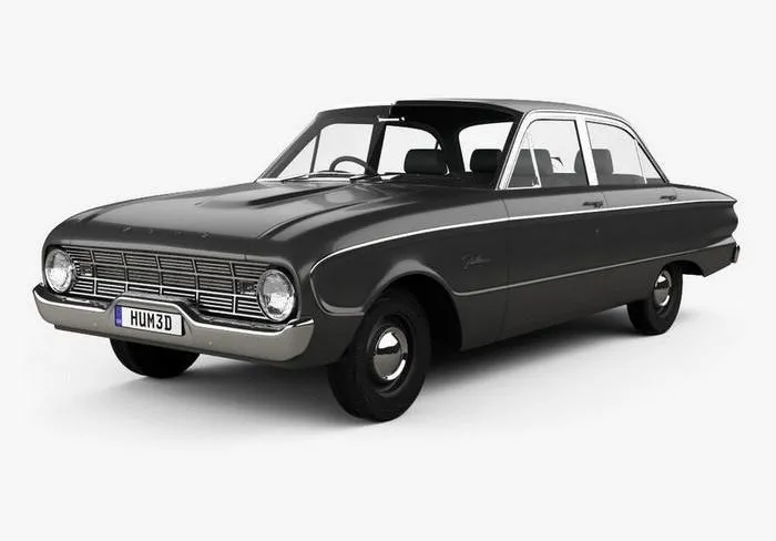 CAR – Ford Falcon 1960 3D Model